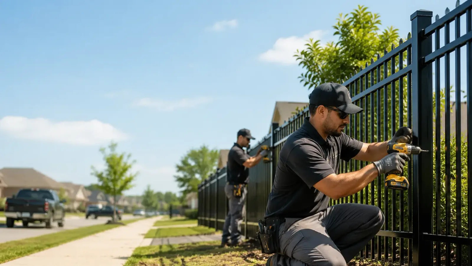 Metal Fence Installation in Lincolnton, GA